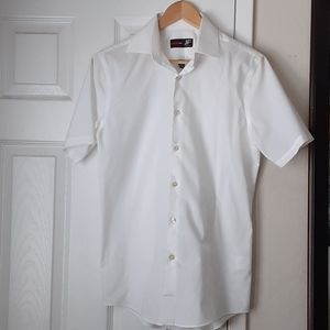 Men's white dress shirt